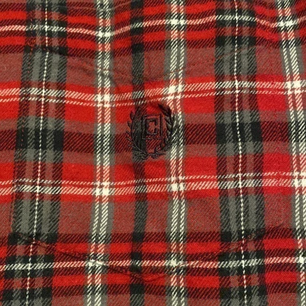 Chaps Performance Flannel Plaid Button Down Shirt - image 2